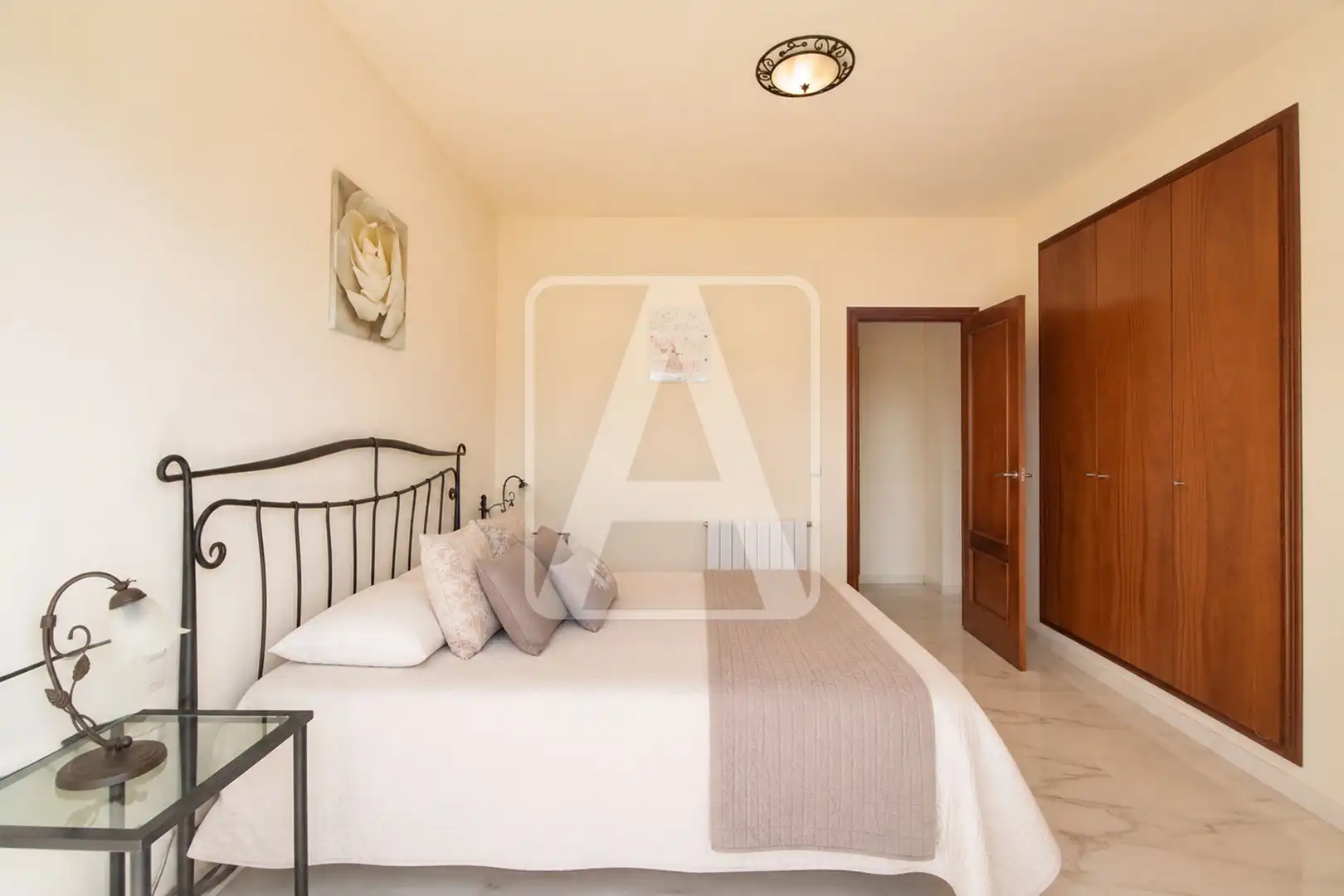 Bedroom of Houses for sale in Calpe / Calp  with Air Conditioner, Heating and Private garden