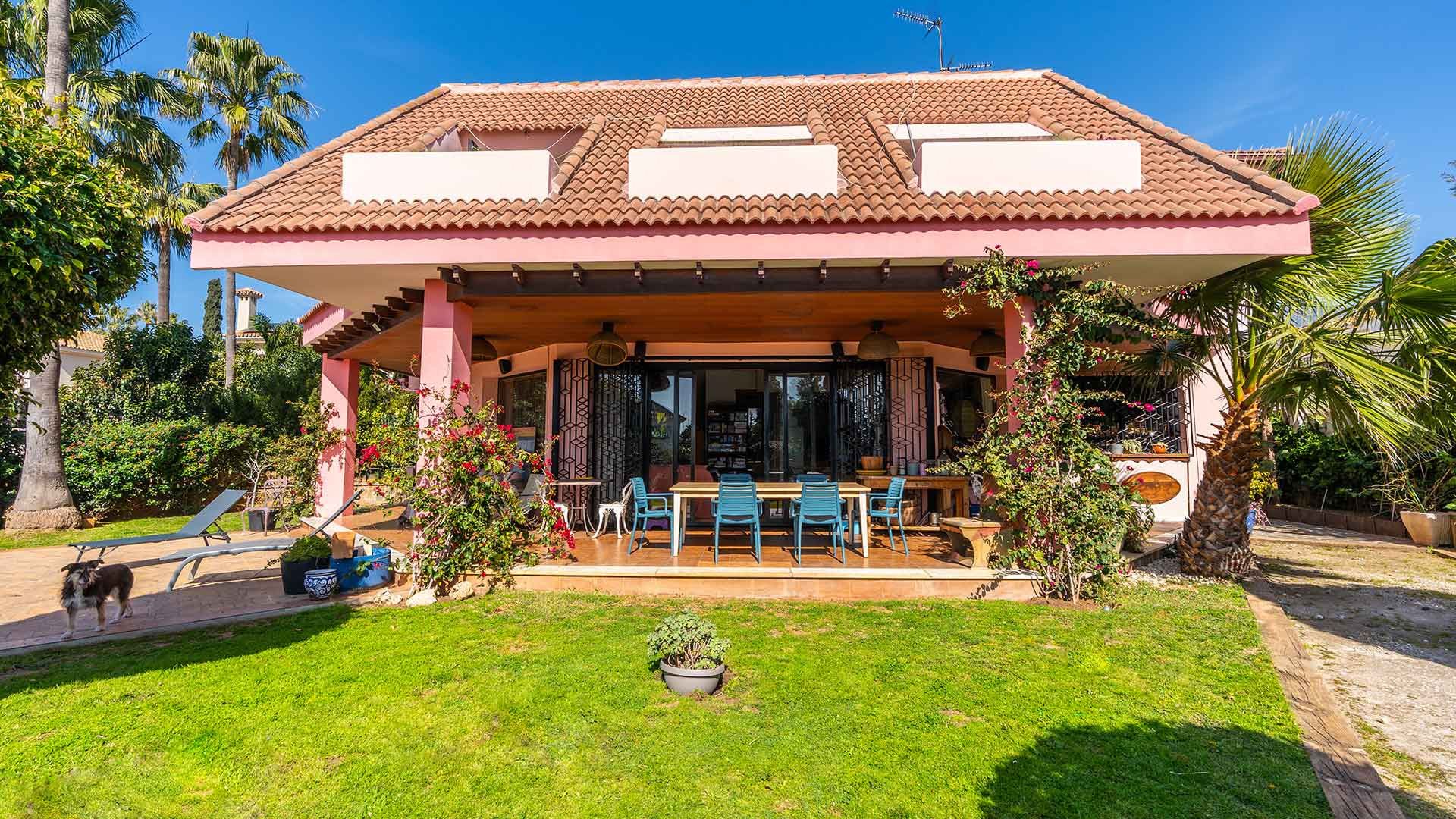 Garden of Houses for sale in Marbella  with Air Conditioner, Private garden and Terrace