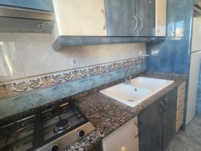 Cocina de Apartamento en venta en Cullera con Aire acondicionado, Terraza y Amueblado