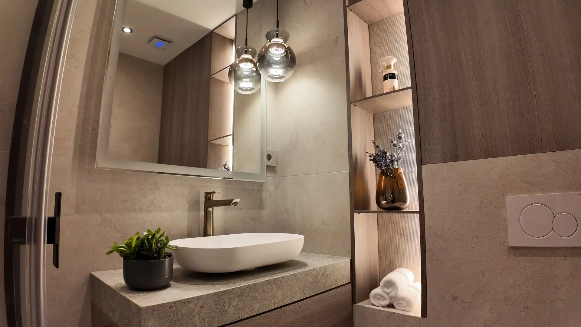 Bathroom of Attic for sale in Mijas  with Air Conditioner, Terrace and Swimming Pool