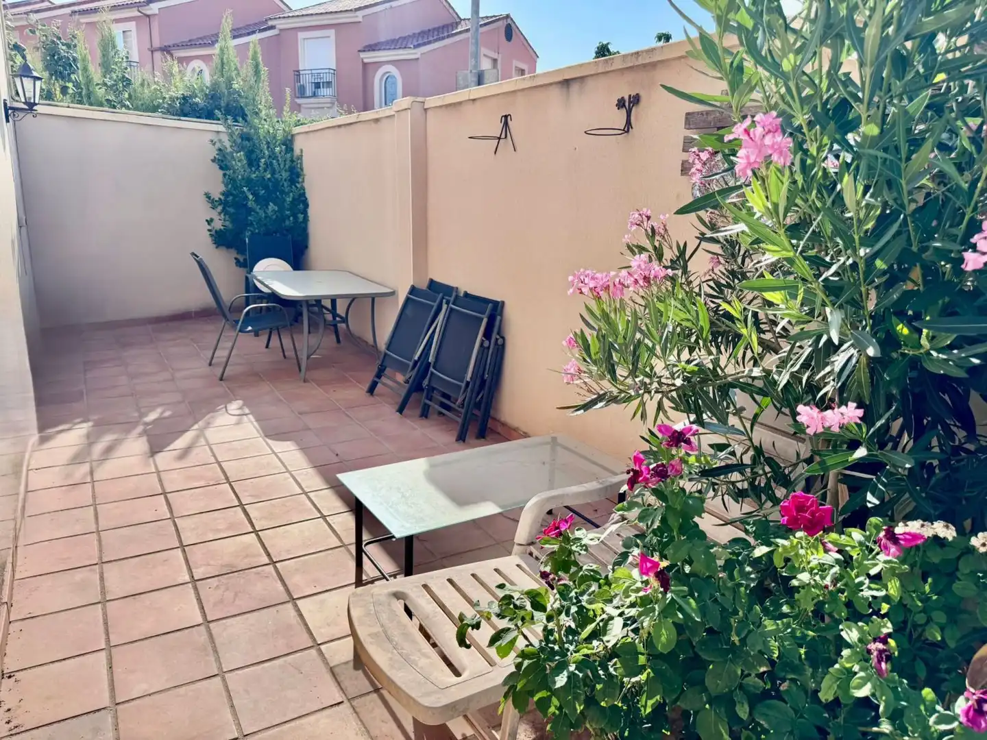 Terrace of Detached homes for sale in Valdepeñas  with Air Conditioner and Heating