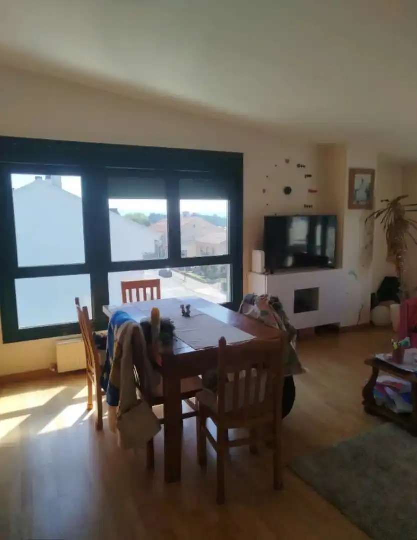 Comedor de Ático en venta en Boqueixón con Terraza, Trastero y Amueblado