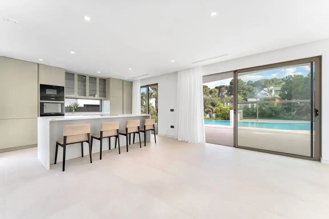 Cocina de Casa o chalet en venta en Jávea / Xàbia con Aire acondicionado, Jardín privado y Terraza