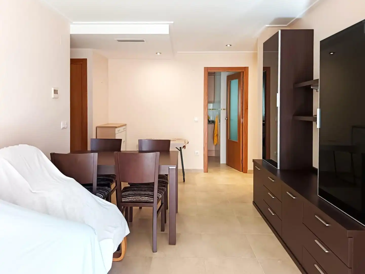 Dining room of Flat for sale in Gandia  with Air Conditioner, Heating and Terrace