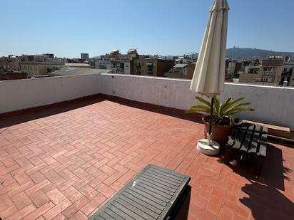 Terrace of Flat for sale in  Barcelona Capital  with Air Conditioner, Heating and Parquet flooring