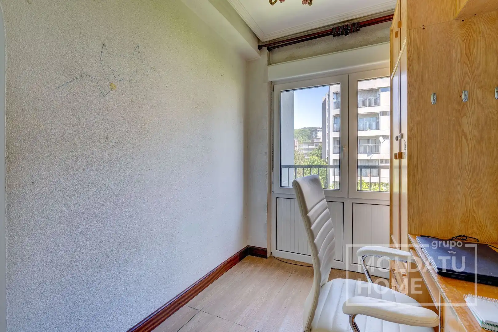Schlafzimmer von Wohnung zum Verkauf in Donostia - San Sebastián  mit Heizung, Terrasse und Abstellraum