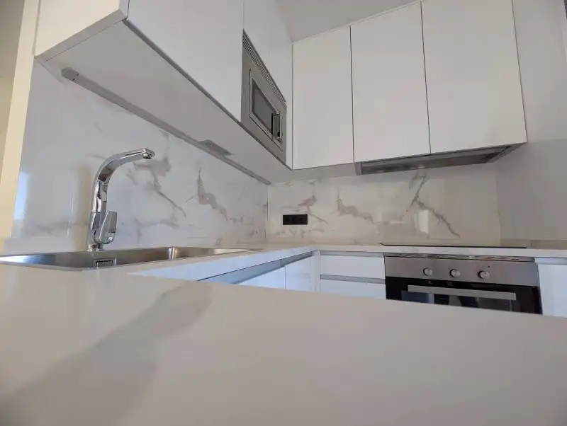 Cocina de Casa adosada en venta en El Espinar con Calefacción y Terraza