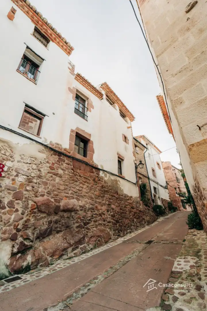 Exterior view of Houses for sale in Vilafamés  with Air Conditioner, Heating and Terrace