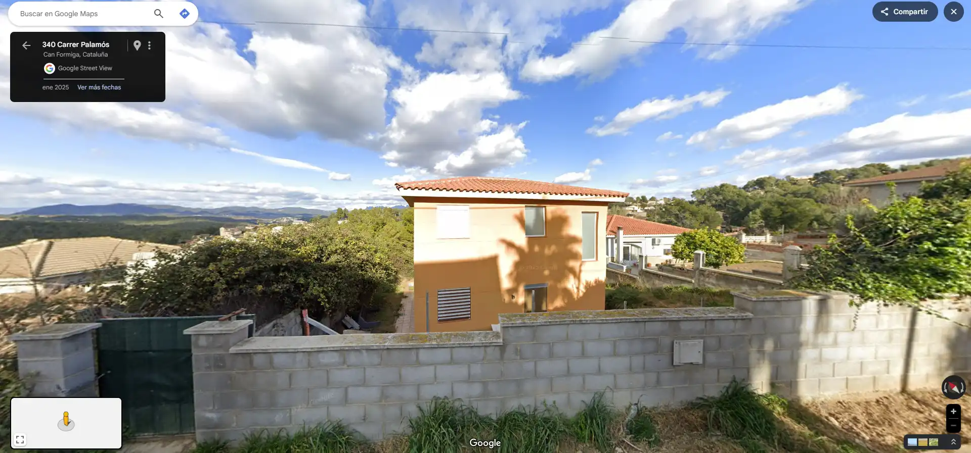 Vista exterior de Casa o xalet en venda en Cabrera d'Anoia amb Jardí privat i Terrassa