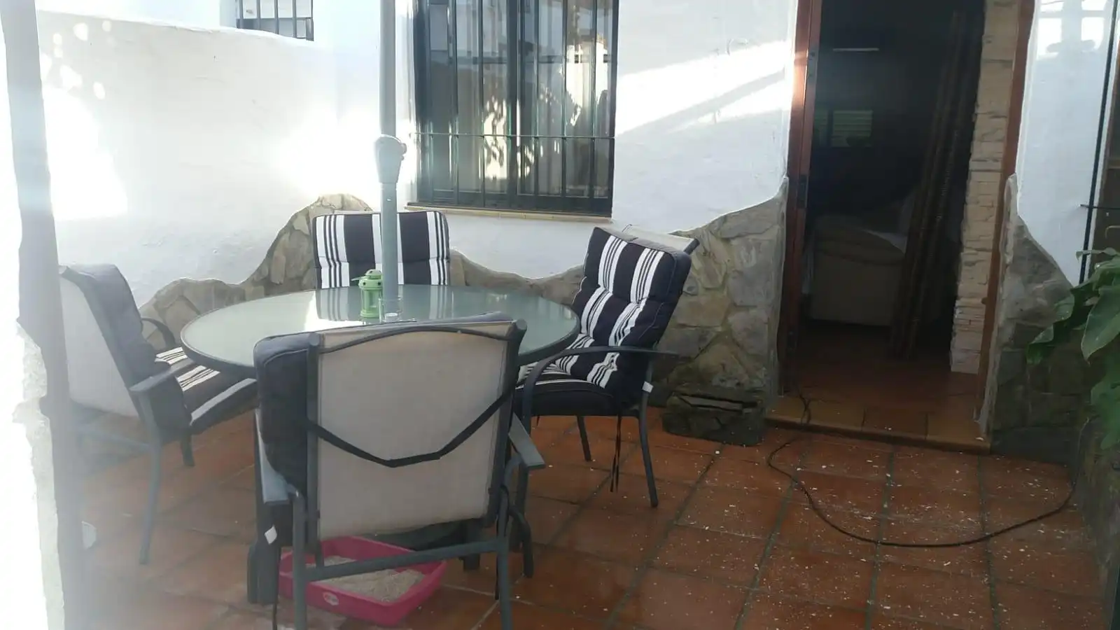 Terraza de Casa adosada de alquiler en Chiclana de la Frontera
