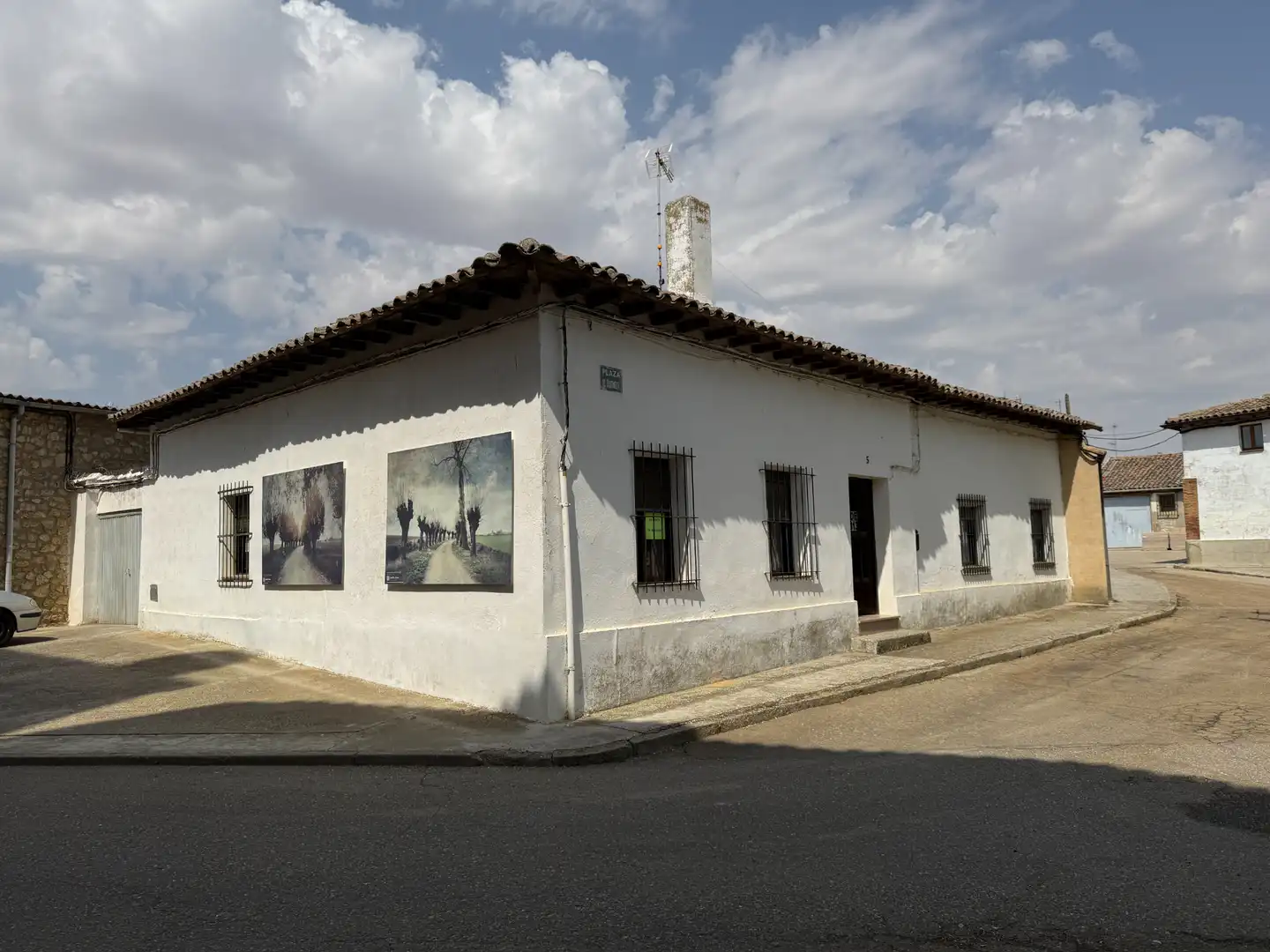 Vista exterior de Casa o chalet en venta en Boadilla de Rioseco con Amueblado, Horno y Lavadora