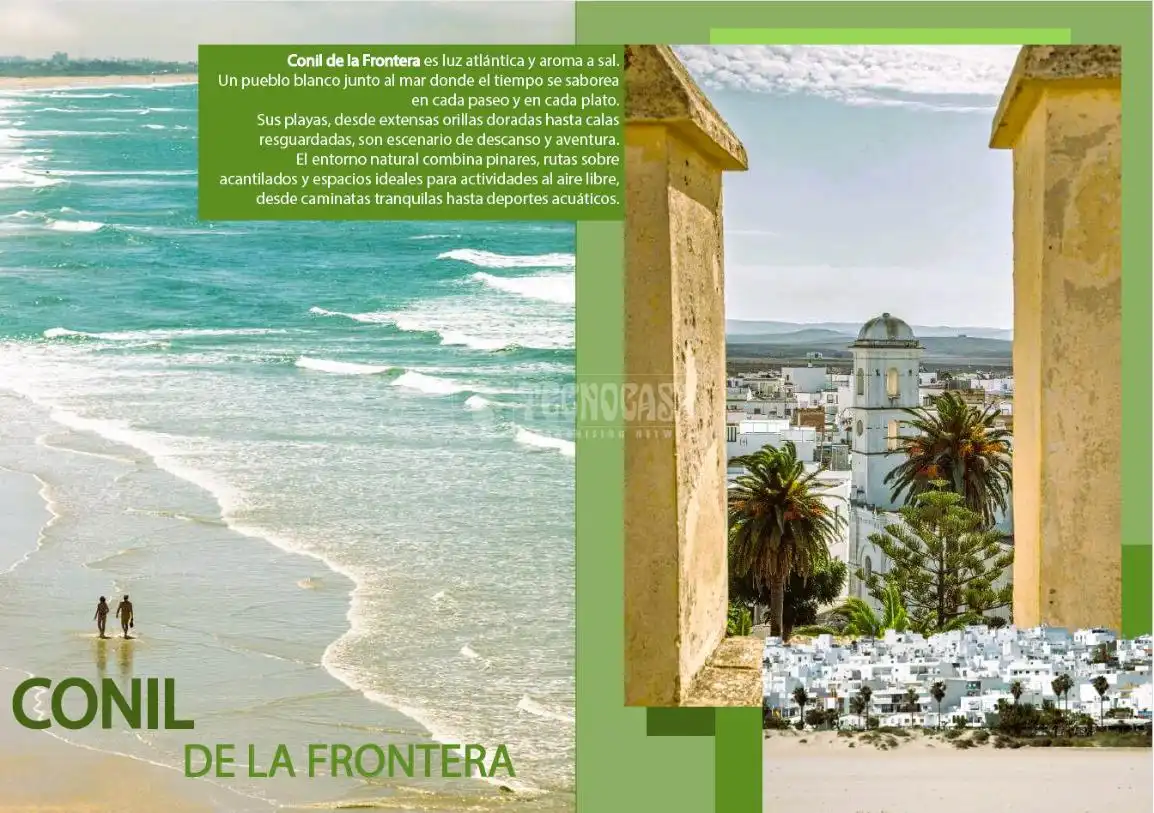 Vista exterior de Pis en venda en Conil de la Frontera amb Aire condicionat, Calefacció i Traster