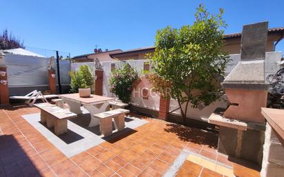 Terrace of Single-family semi-detached for sale in Ávila Capital  with Heating, Private garden and Terrace