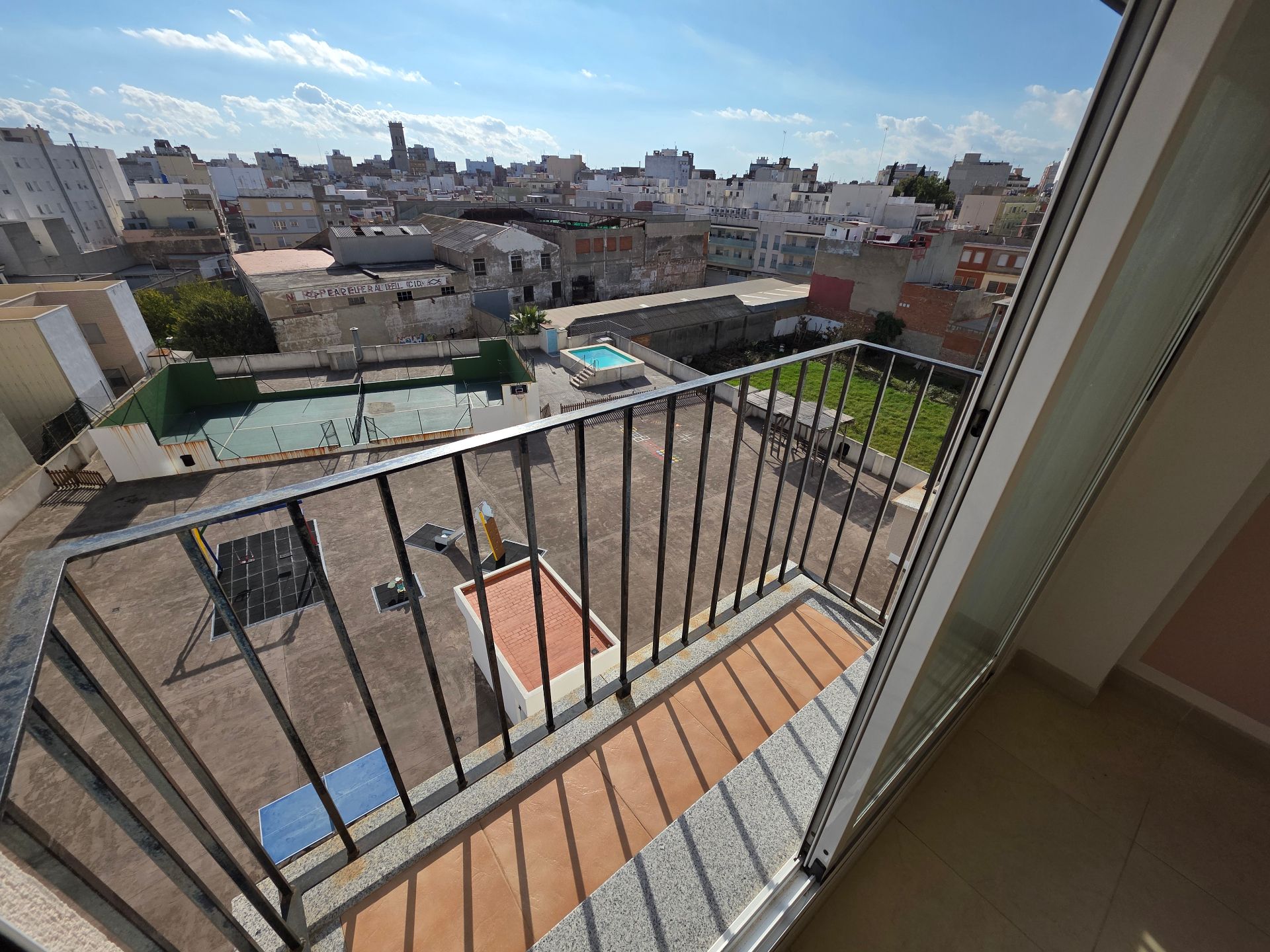 Bedroom of Flat for sale in Burriana / Borriana  with Terrace, Storage room and Balcony