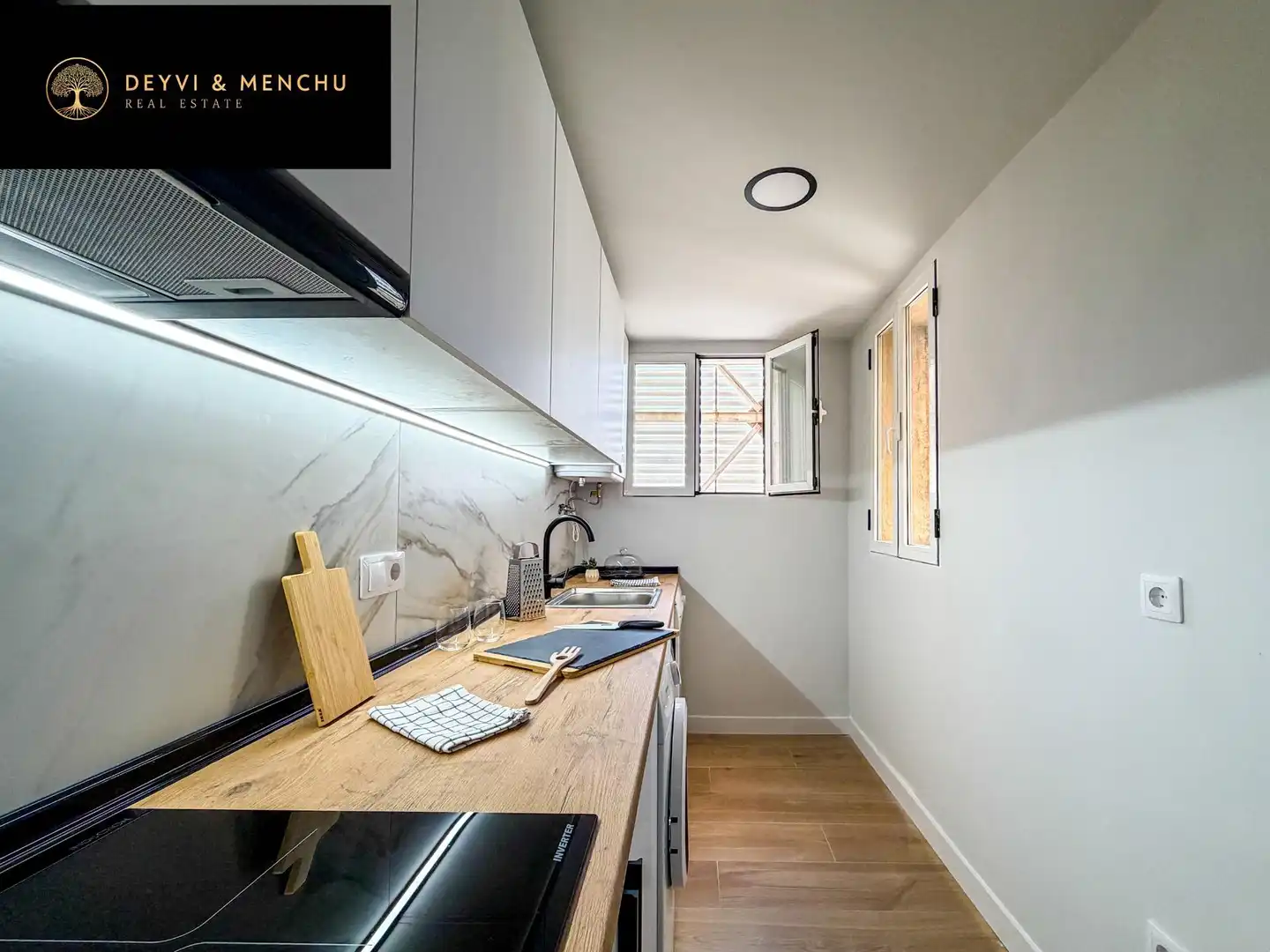 Küche von Wohnung zum Verkauf in Madrid mit Klimaanlage, Heizung und Möbliert