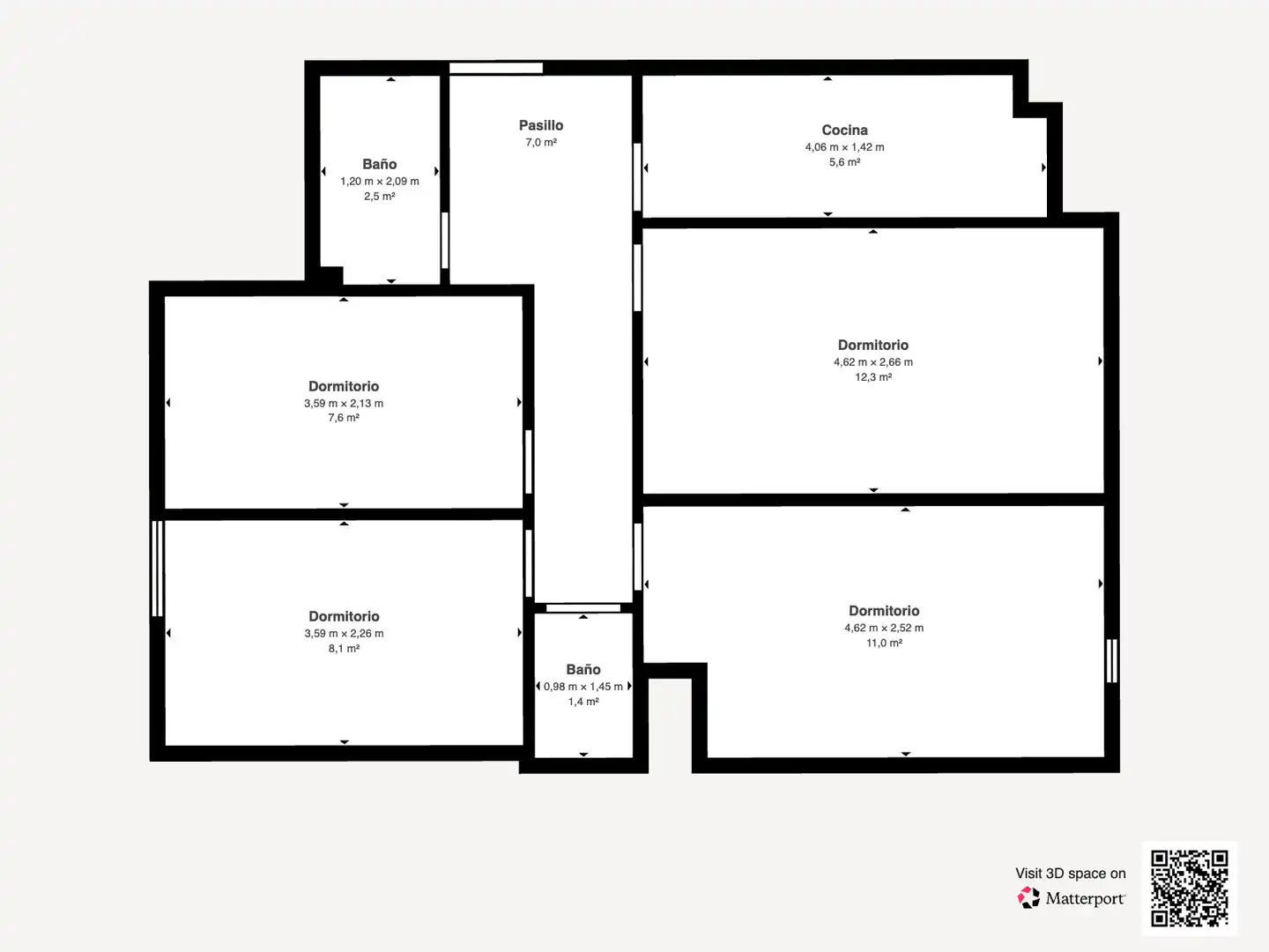 Flat for sale in Leganés  with Heating, Terrace and Storage room