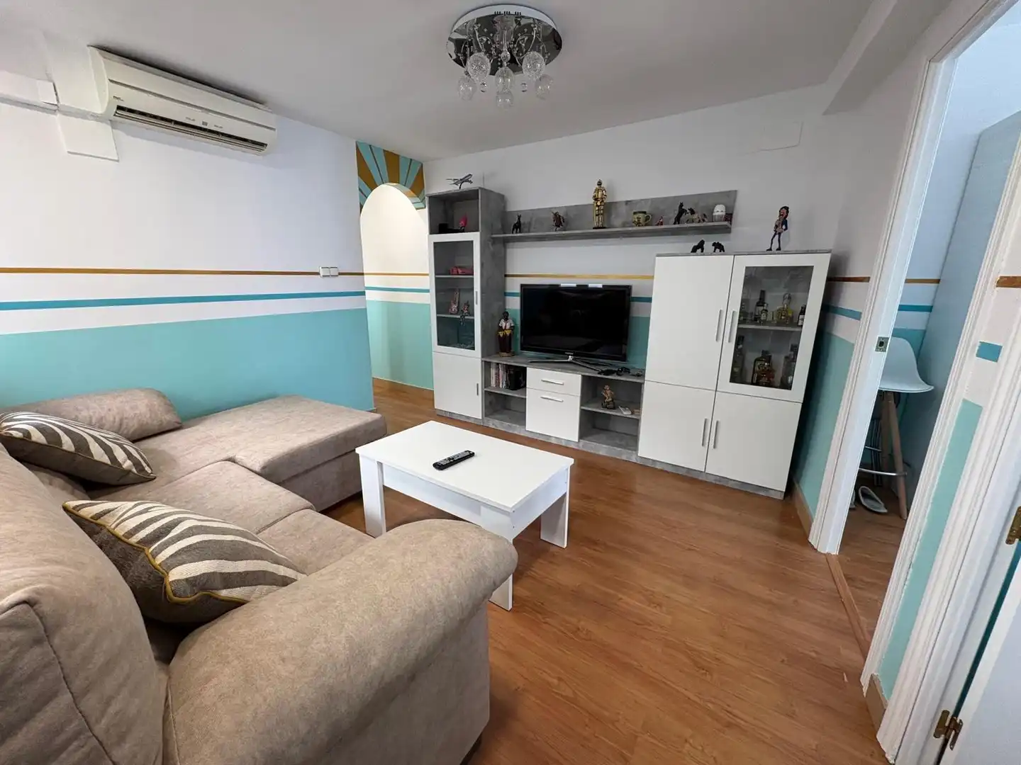 Sala de estar de Piso en venta en Córdoba con Aire acondicionado, Trastero y Amueblado