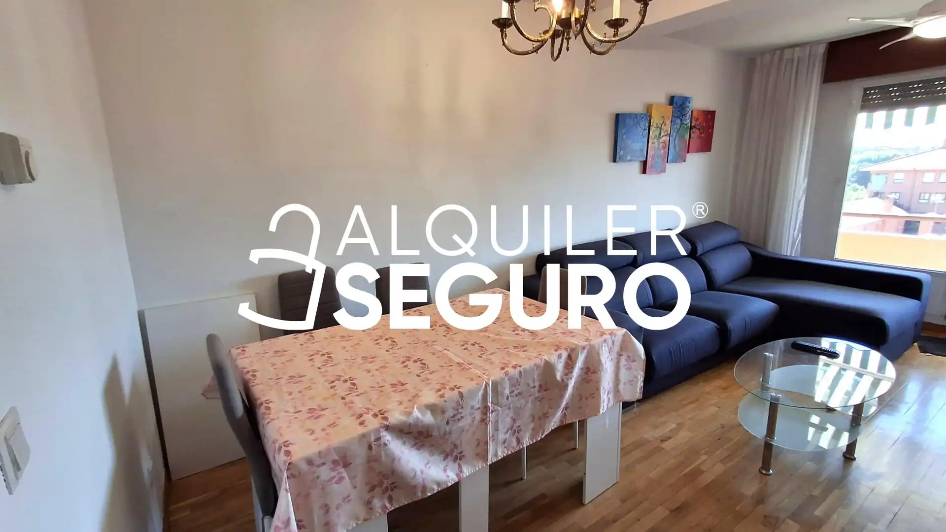 Menjador de Pis de lloguer en Ávila amb Calefacció, Terrassa i Moblat