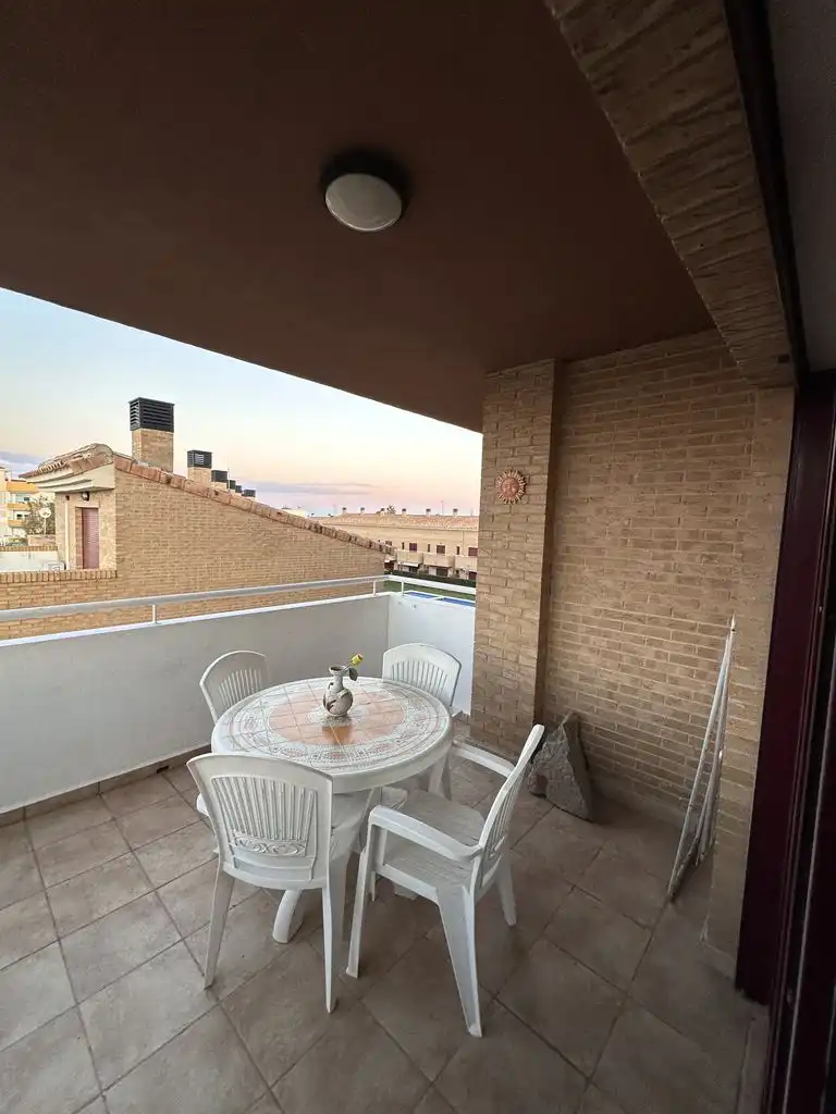 Terrasse von Wohnung zur Miete in Almenara