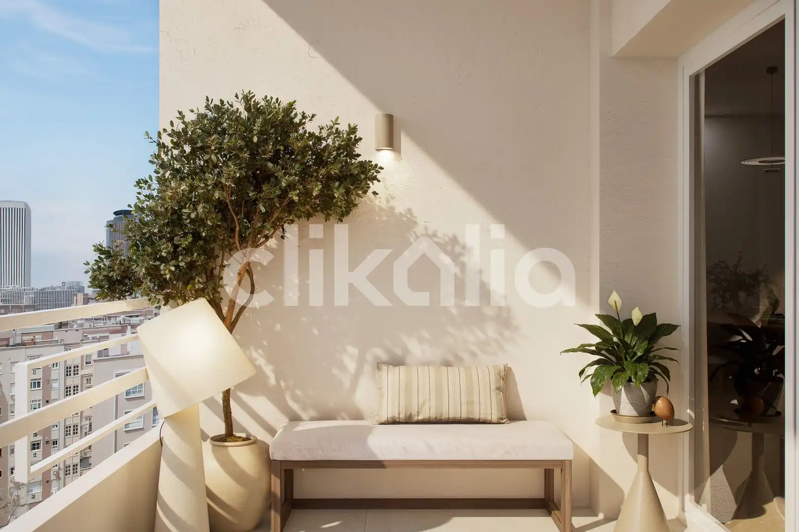Terrasse von Wohnung zum Verkauf in Madrid mit Klimaanlage, Heizung und Terrasse