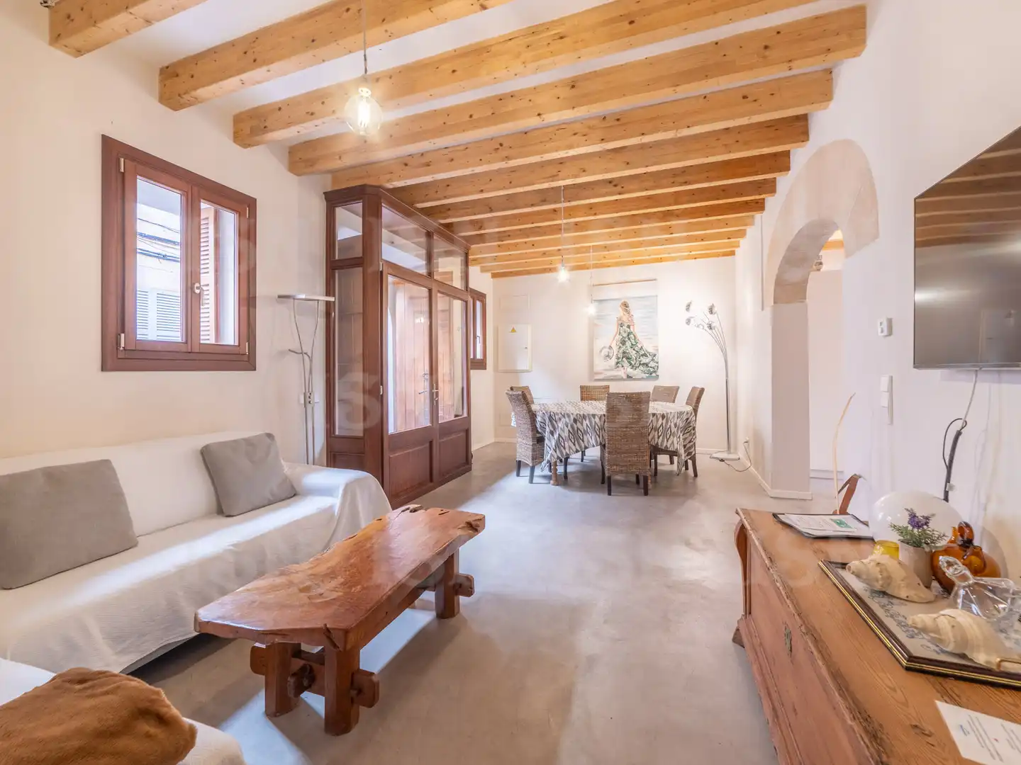 Sala d'estar de Casa o xalet en venda en Artà amb Aire condicionat, Calefacció i Terrassa