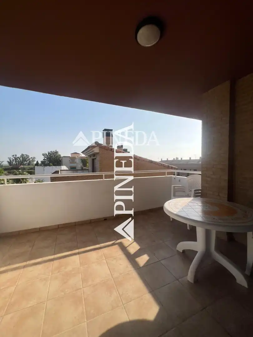 Balcony of Apartments for sale in Almenara  with Heating, Terrace and Furnished