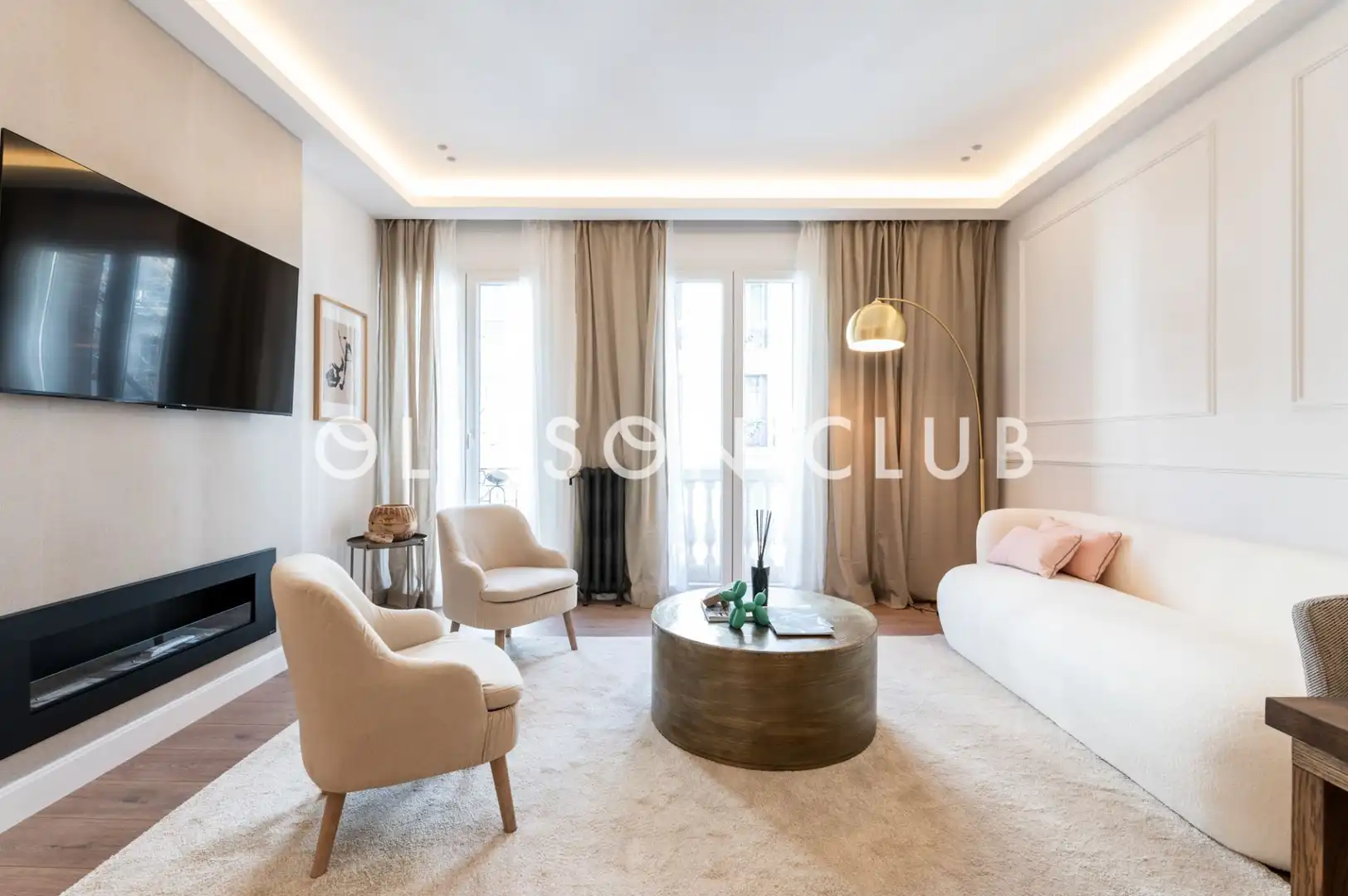 Sala de estar de Piso en venta en Madrid con Aire acondicionado, Calefacción y Amueblado