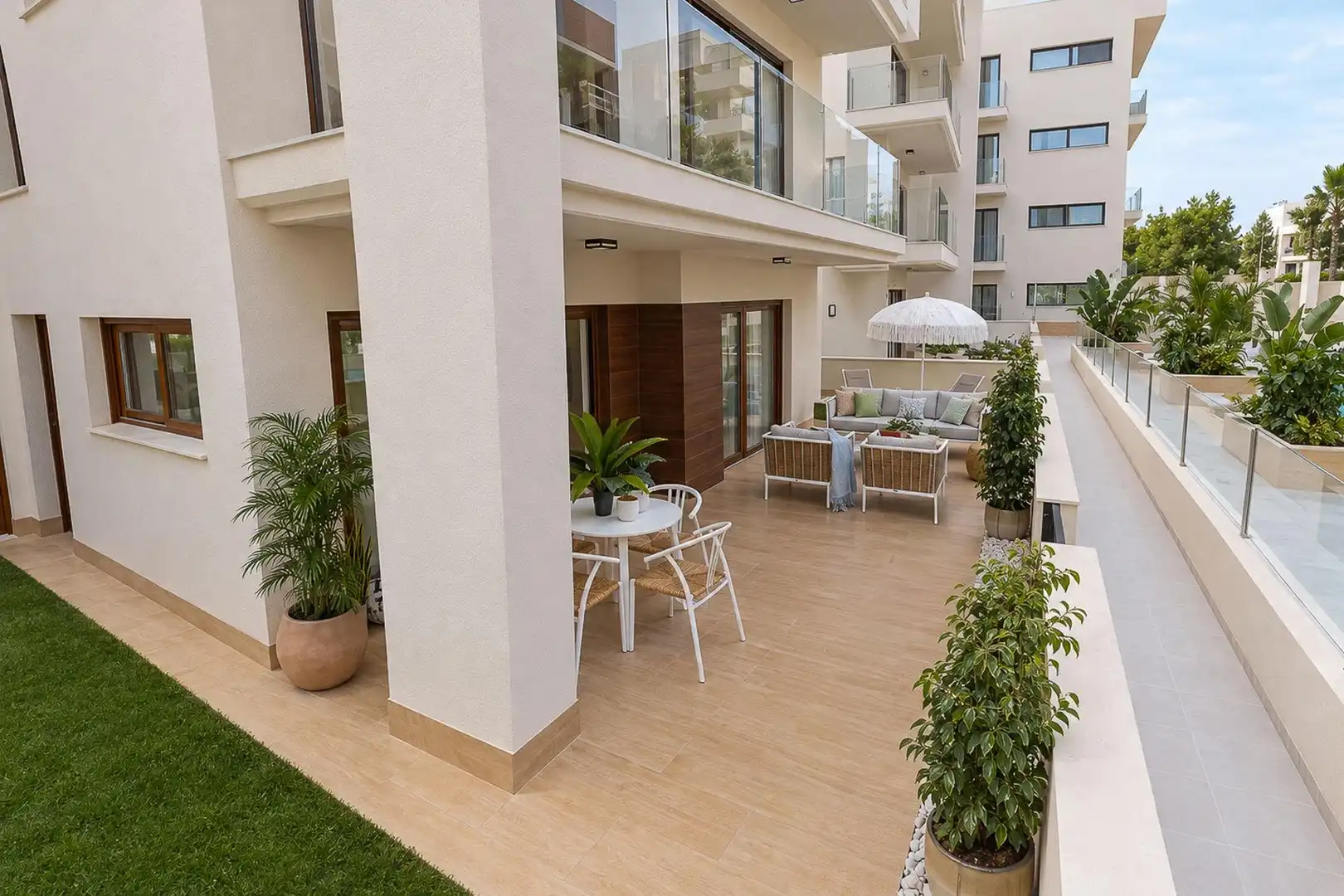 Terraza de Apartamento en venta en Campo de Murcia