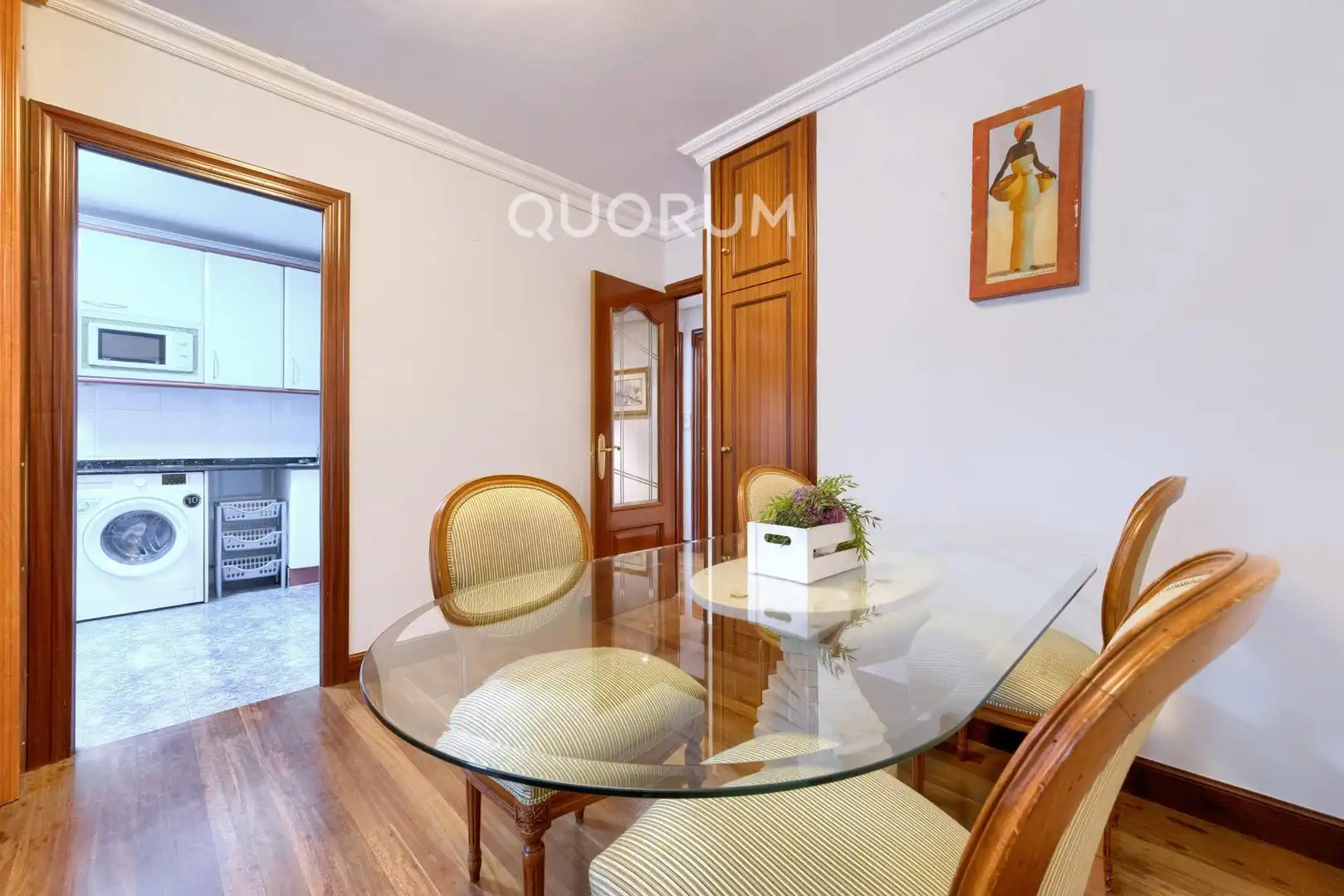 Esszimmer von Wohnung zum Verkauf in Basauri  mit Heizung, Möbliert und Balkon