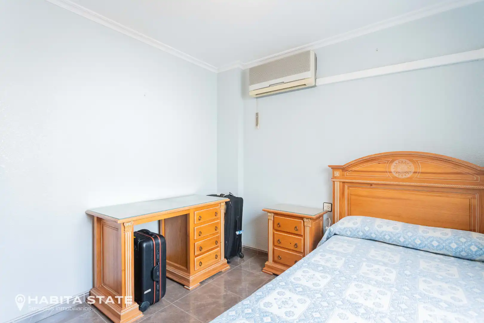 Bedroom of Detached homes for sale in Almería  with Air Conditioner, Terrace and Furnished