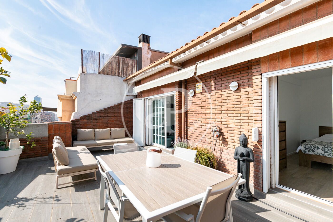 Terrasse von Wohnung zum Verkauf in  Barcelona Capital mit Klimaanlage, Heizung und Terrasse