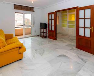 Sala d'estar de Pis en venda en Badajoz Capital amb Aire condicionat, Parquet i Terrassa