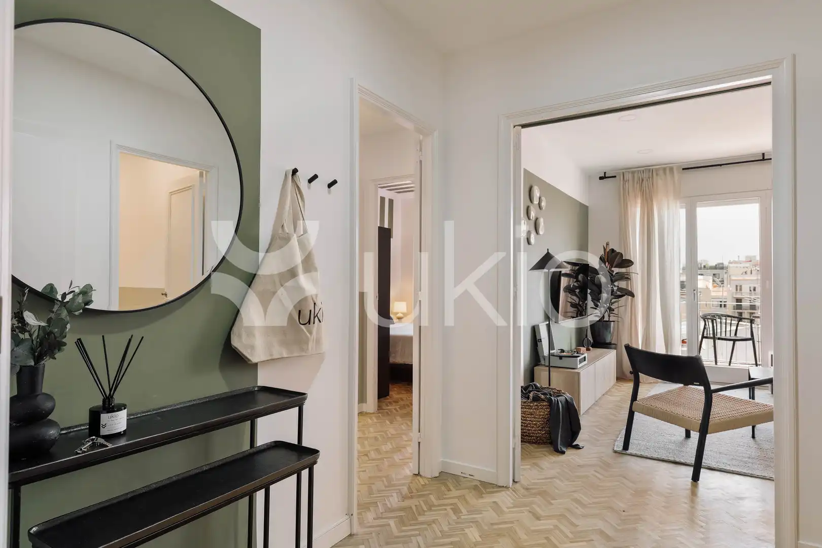 Apartamento de alquiler en Barcelona con Aire acondicionado, Calefacción y Terraza