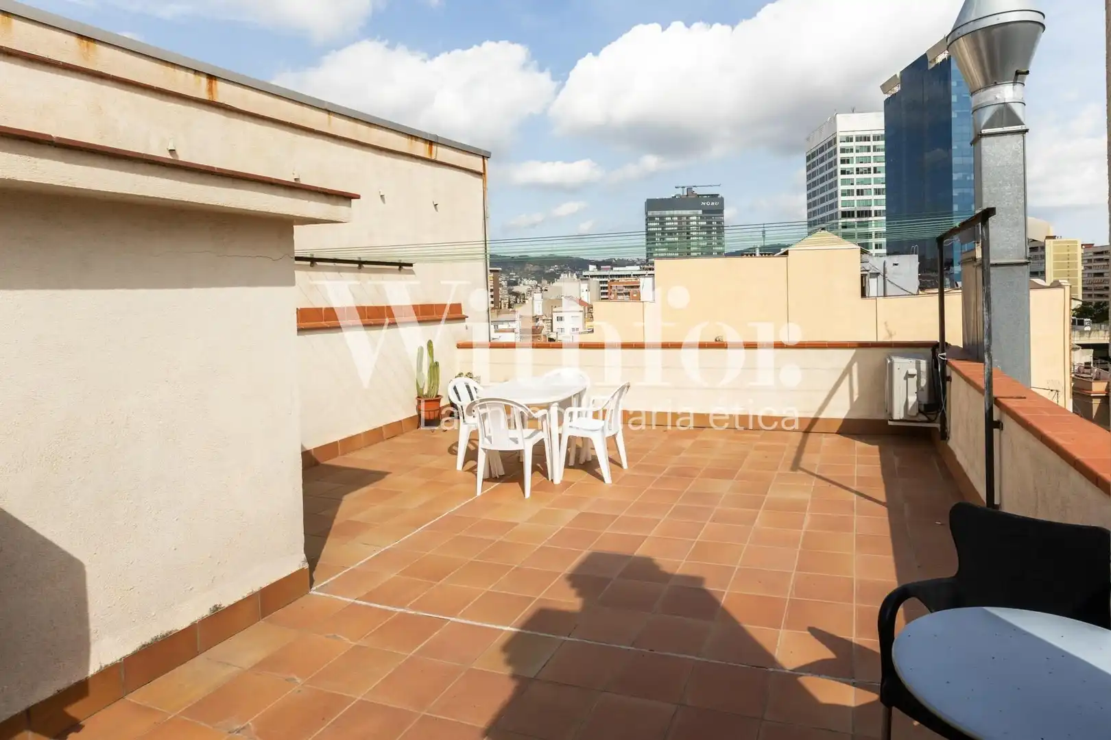 Terrace of Flat for sale in Barcelona  with Air Conditioner, Heating and Parquet flooring