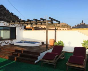 Terrace of Flat for sale in Águilas  with Air Conditioner, Heating and Private garden