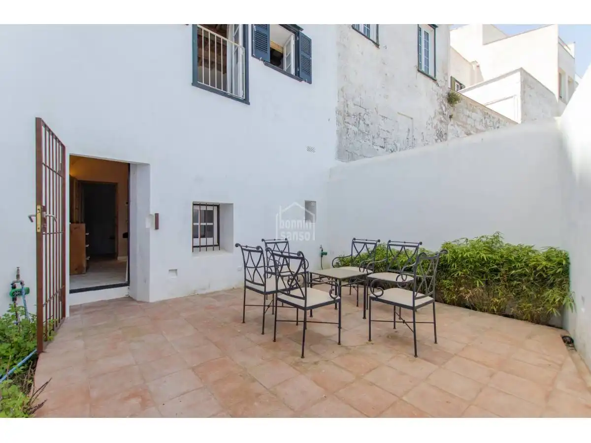 Terrassa de Casa o xalet en venda en Maó - Mahón amb Calefacció, Terrassa i Moblat