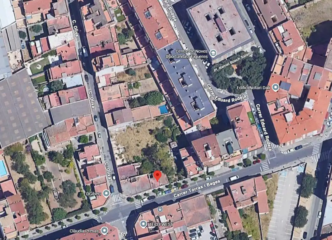 Vista exterior de Residencial en venda en Figueres
