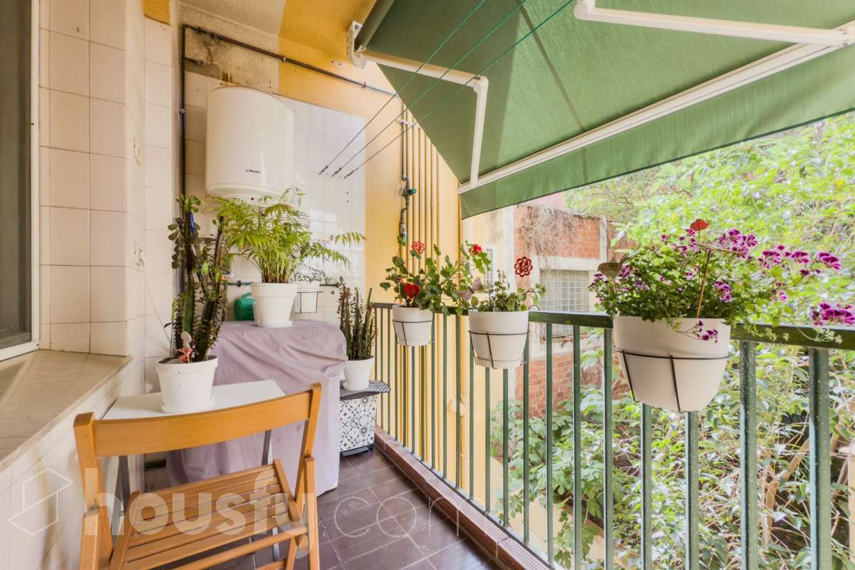 Balcony of Flat for sale in  Barcelona Capital  with Air Conditioner, Terrace and Balcony