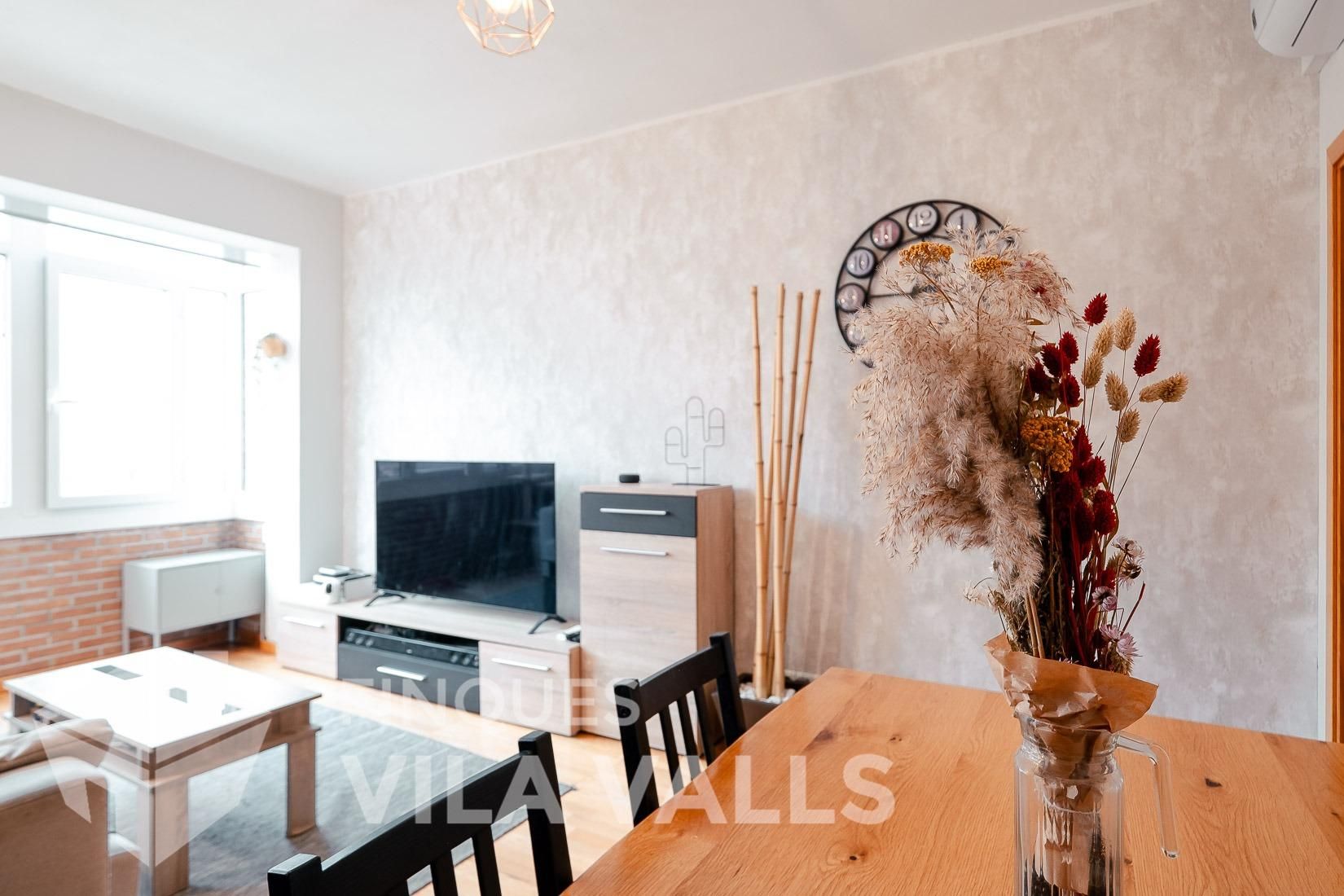 Living room of Flat for sale in Sant Feliu de Codines  with Heating