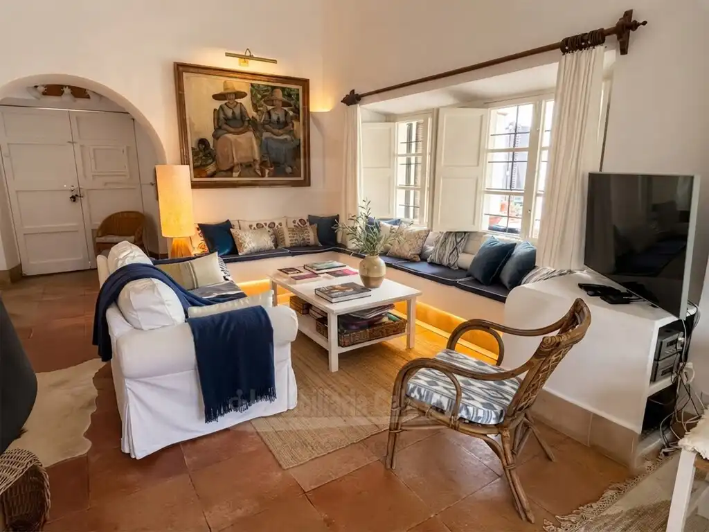Sala d'estar de Casa o xalet en venda en Santanyí amb Aire condicionat, Jardí privat i Piscina