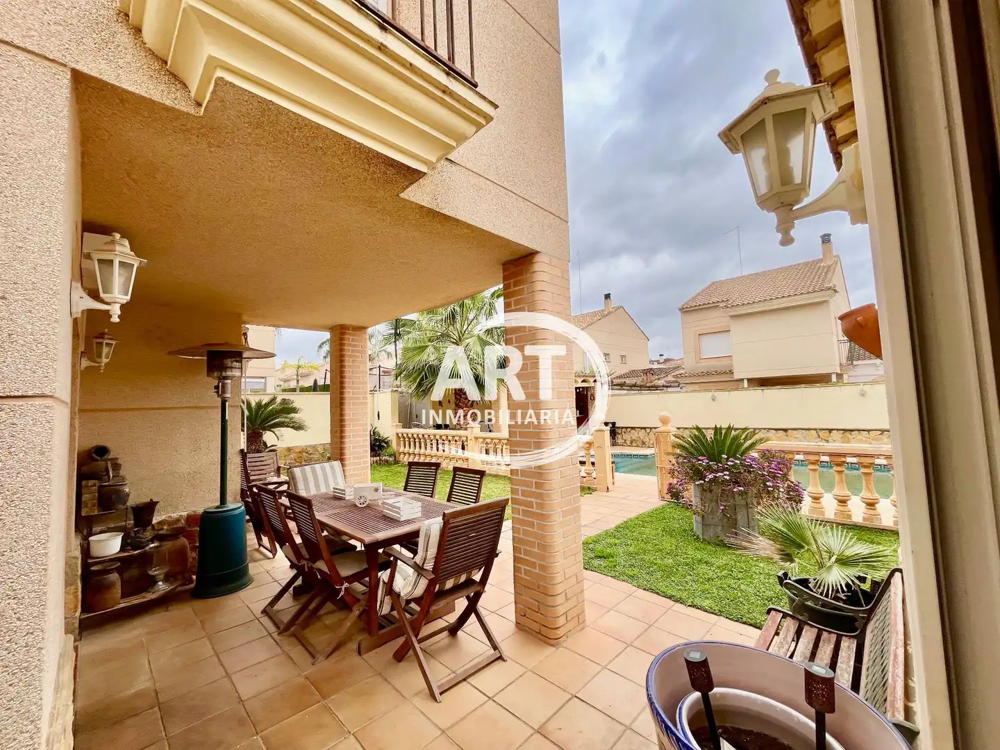 Garden of Houses for sale in L'Eliana  with Air Conditioner, Heating and Private garden