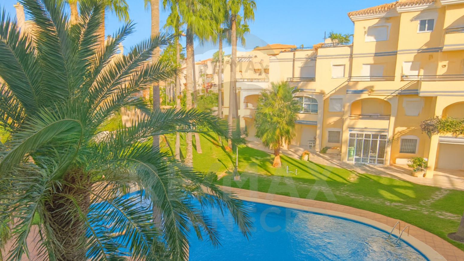 Garden of Flat for sale in Dénia  with Air Conditioner, Terrace and Swimming Pool
