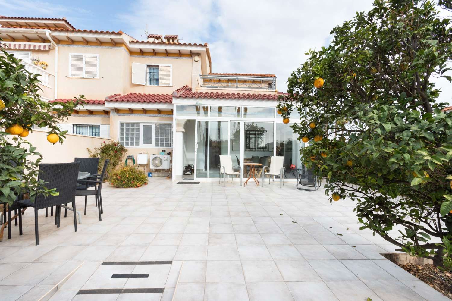Garden of Single-family semi-detached for sale in Orihuela  with Air Conditioner, Heating and Terrace