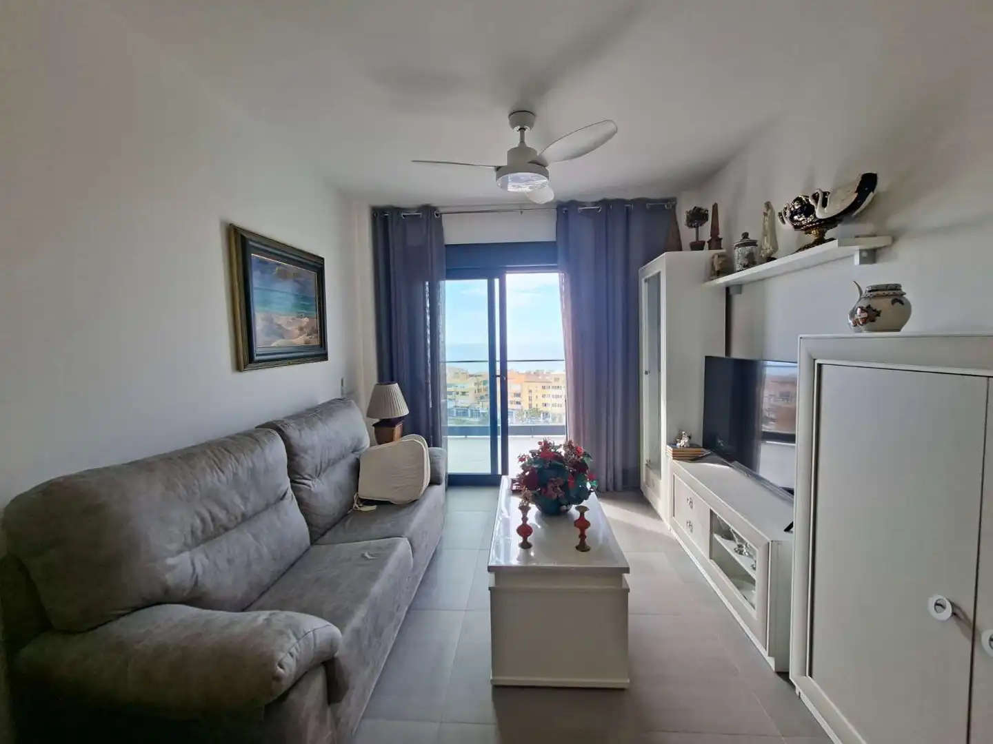 Living room of Flat for rent in Algarrobo Costa