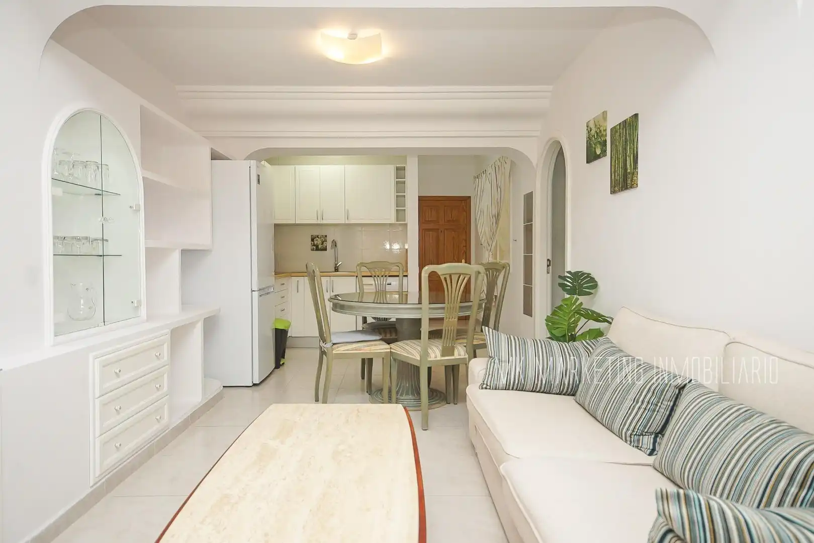 Sala de estar de Piso de alquiler en Las Palmas de Gran Canaria con Terraza, Amueblado y Balcón