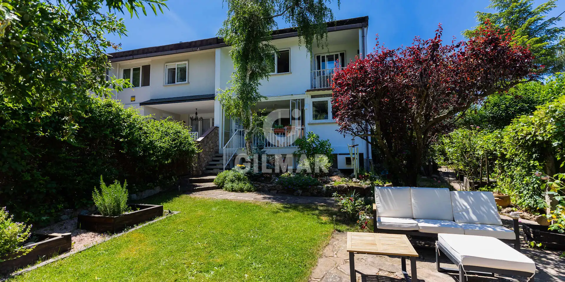 Garden of Detached homes for sale in Galapagar  with Heating, Private garden and Swimming Pool