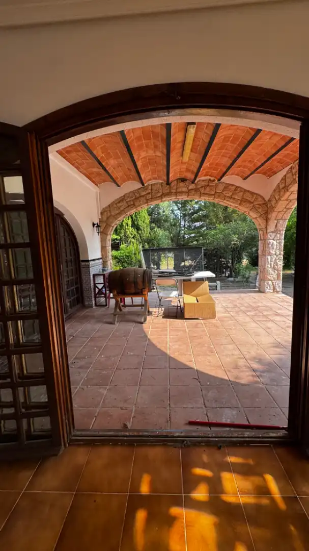Terrassa de Casa o xalet en venda en El Catllar  amb Calefacció, Jardí privat i Terrassa