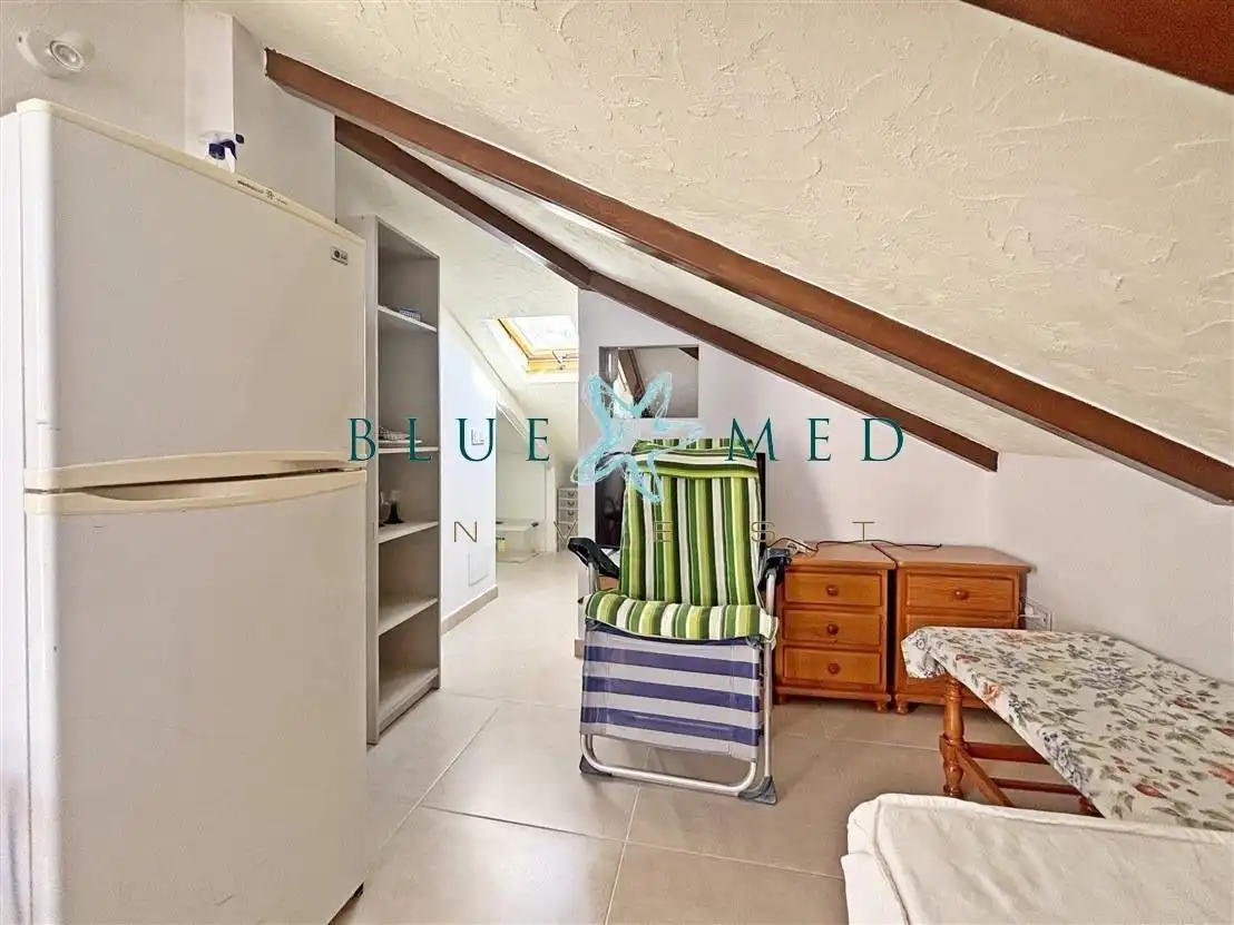 Dormitori de Apartament en venda en Mazarrón amb Aire condicionat, Terrassa i Moblat
