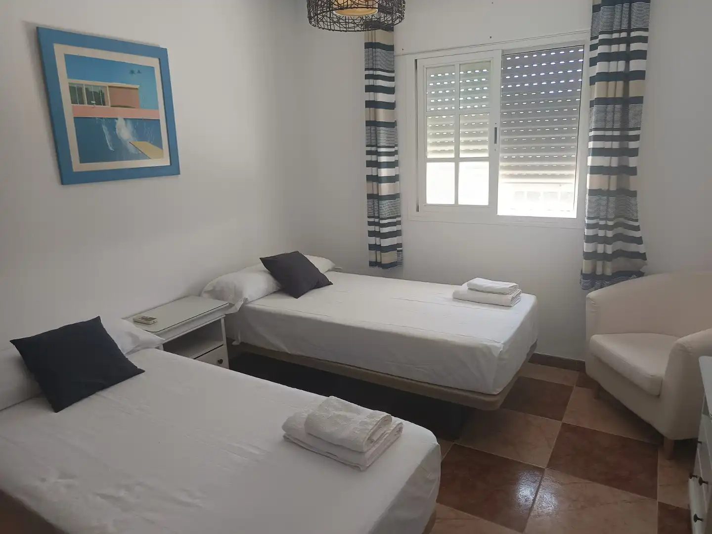 Dormitori de Casa o xalet en venda en El Puerto de Santa María amb Jardí privat, Terrassa i Piscina