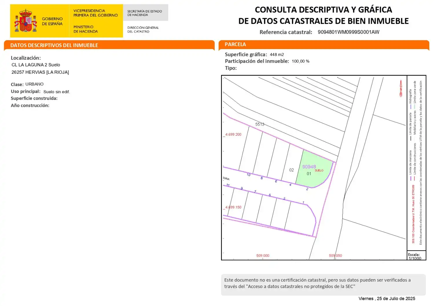 Terrenos y solares en venta en La Laguna 2, imagen 3